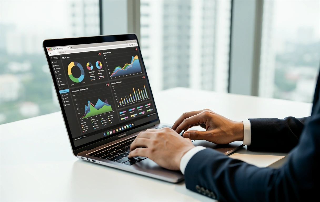 Data analysis in progress